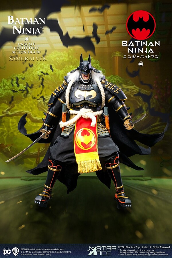 Batman (Samurai), Batman Ninja, Star Ace, Action/Dolls, 1/6, 4897057880961