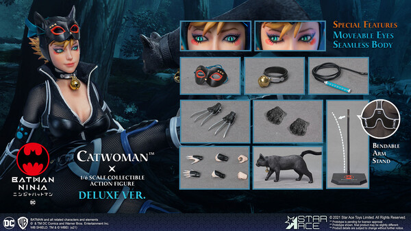 Catwoman (Deluxe), Batman Ninja, Star Ace, Action/Dolls