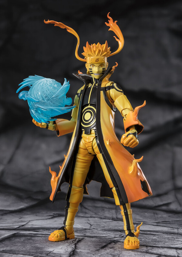 Uzumaki Naruto (Kurama Link Mode, Courageous Strength That Binds), Naruto Shippuuden, Bandai Spirits, Action/Dolls, 4573102655608