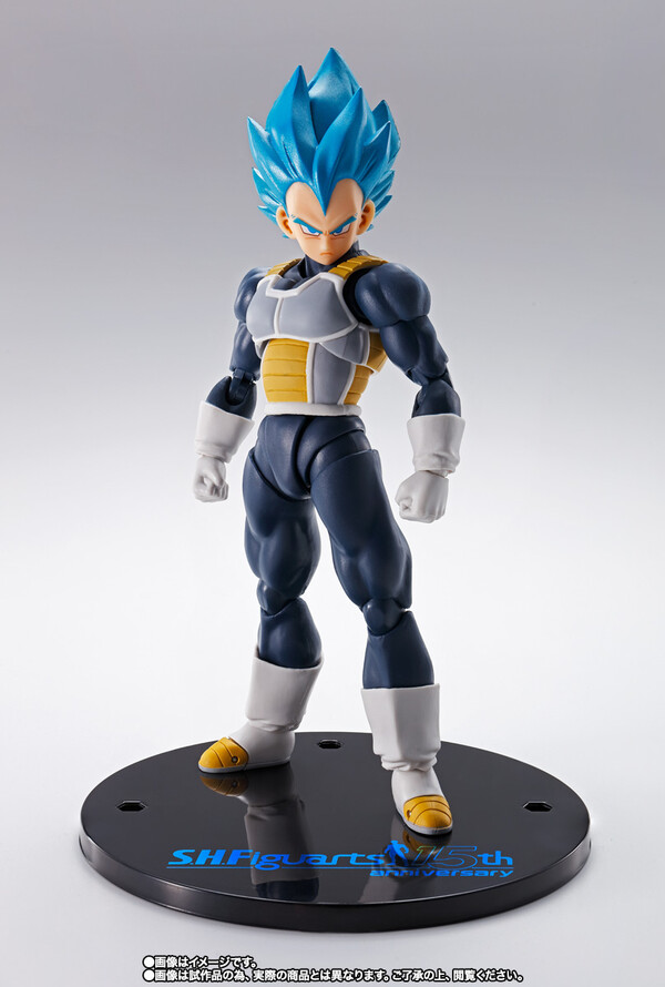 Vegeta SSGSS, Vegeta SSJ God (Super, S.H.Figuarts 15th Anniversary), Dragon Ball Super Broly, Bandai Spirits, Action/Dolls