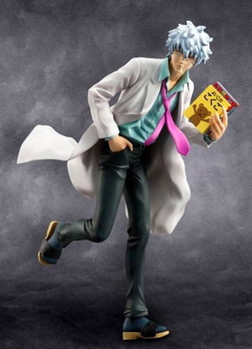 Gintoki Sakata (Ginpachi-sensei), Gintama, MegaHouse, Pre-Painted, 1/8