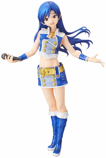 Chihaya Kisaragi (A-edition Blue Costume), The IDOLM@STER, MegaHouse, Pre-Painted, 1/7