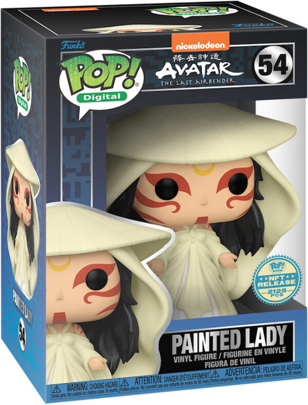 Painted Lady, Avatar: The Last Airbender, Funko Toys, Pre-Painted