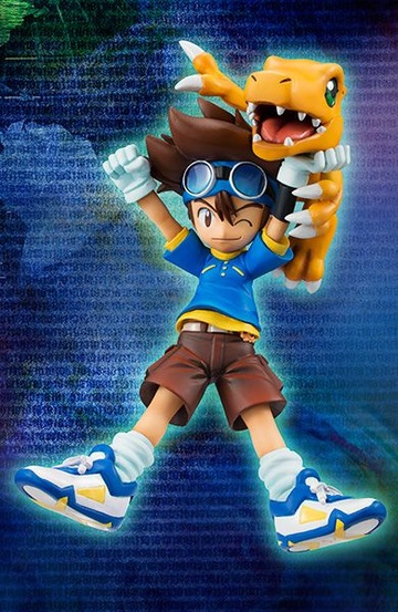 Agumon, Taichi Yagami (Yagami Taichi & Agumon), Digimon: Digital Monsters, MegaHouse, Pre-Painted, 1/10