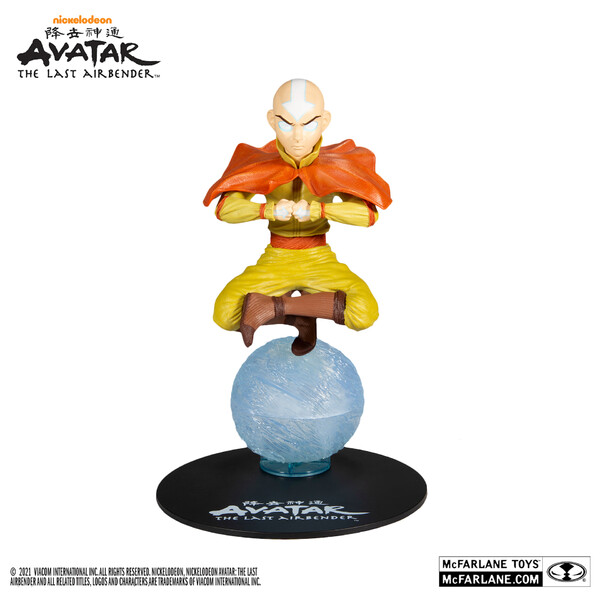 Aang, Avatar: The Last Airbender, McFarlane Toys, Pre-Painted