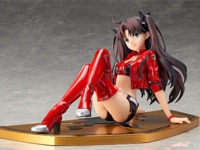 Tohsaka Rin (Type-Moon Racing), Fate/Stay Night, Stronger, Plusone, Pre-Painted, 1/7, 4573127060111