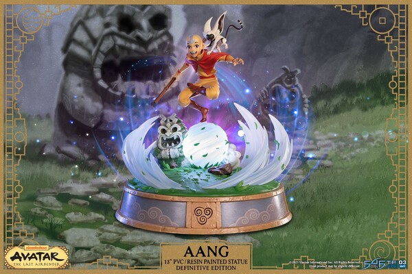 Aang, Momo (Definitive Edition), Avatar: The Last Airbender, First 4 Figures, Pre-Painted