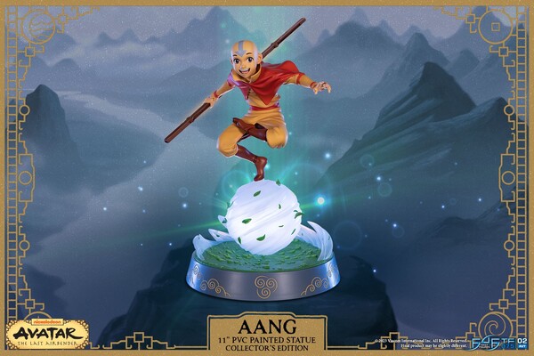 Aang (Collector's Edition), Avatar: The Last Airbender, First 4 Figures, Pre-Painted