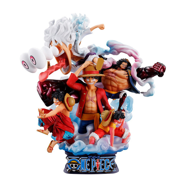 Monkey D. Luffy, One Piece, MegaHouse, Pre-Painted, 4975430518110