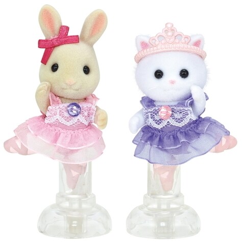 Milk Rabbit Girl - Ballerina Friends - VS02, Sylvanian Families, Epoch, Action/Dolls, 4905040151902