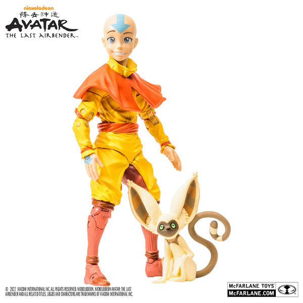 Aang, Momo, Avatar: The Last Airbender, McFarlane Toys, Action/Dolls