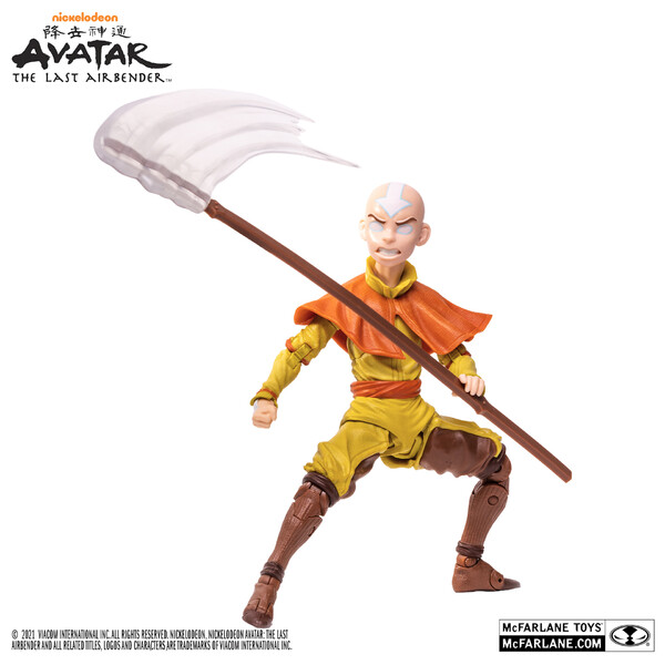 Aang (Gold Label, Avatar State), Avatar: The Last Airbender, McFarlane Toys, Action/Dolls