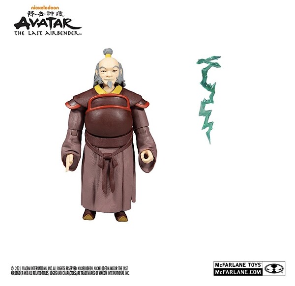 Iroh, Avatar: The Last Airbender, McFarlane Toys, Action/Dolls