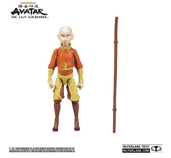 Aang (Avatar State), Avatar: The Last Airbender, McFarlane Toys, Action/Dolls