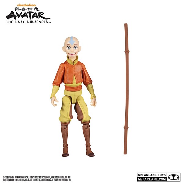 Aang, Avatar: The Last Airbender, McFarlane Toys, Walmart, Action/Dolls