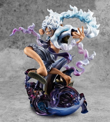 Monkey D. Luffy (Monkey D. Luffy Gear 5), One Piece, MegaHouse, Pre-Painted
