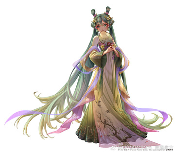 Hatsune Miku (Hatsune Miku Liu Guang Ji), Miku, Vocaloid, SEGA, Pre-Painted