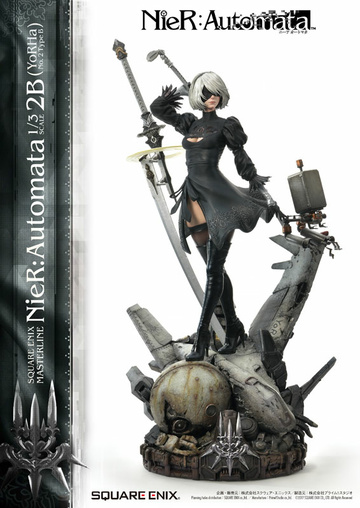 Pod 042, YoRHa No.2 Type B (2B), NieR:Automata, NieR:Automata Ver1.1a, Prime 1 Studio, Pre-Painted, 1/3