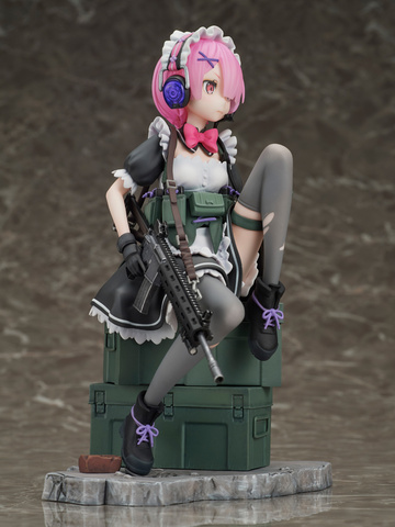 Ram (-Military-), Re: Zero Kara Hajimeru Isekai Seikatsu, FuRyu, Pre-Painted, 1/7