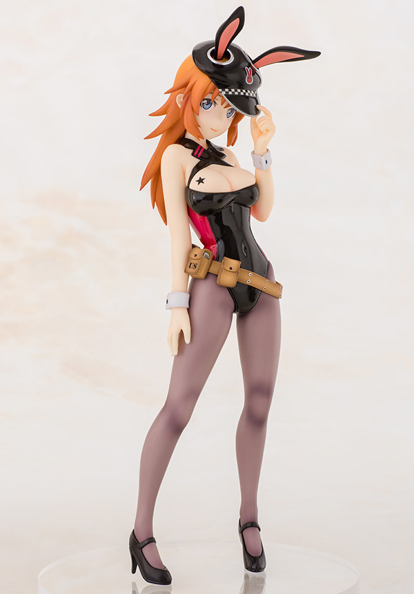 Charlotte E Yeager (Bunny Style, Glamorous Black), Strike Witches: Operation Victory Arrow, Aquamarine, Pre-Painted, 1/8