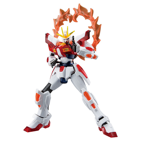 BG-011B Build Burning Gundam (Solid Clear), Gundam Build Fighters Try, Bandai Spirits, Model Kit, 1/144