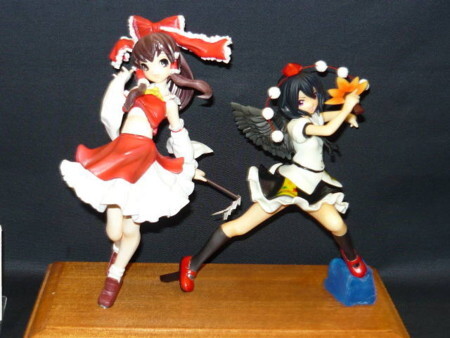 Hakurei Reimu, Syameimaru Aya, Touhou Project, Shin Nippori Kira Kira Tei, Garage Kit