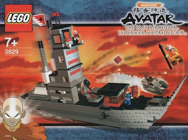 Aang, Fire Nation Soldier, Katara, Zuko, Avatar: The Last Airbender, Lego, Model Kit