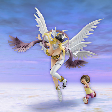 Angewomon, Hikari Yagami (Angewomon & Yagami Hikari), Digimon: Digital Monsters, MegaHouse, Pre-Painted