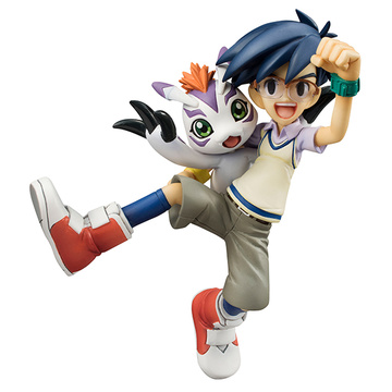 Gomamon, Jou Kido (Kido Jou & Gomamon), Digimon: Digital Monsters, MegaHouse, Pre-Painted, 1/10