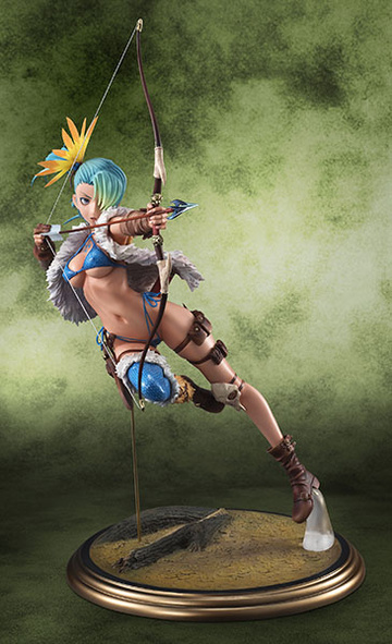 Hunter (STD), Bikini Warriors, MegaHouse, Pre-Painted, 1/7