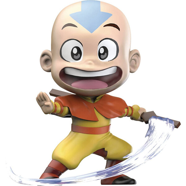 Aang, Avatar: The Last Airbender, The Loyal Subjects, Pre-Painted, 0850031460003