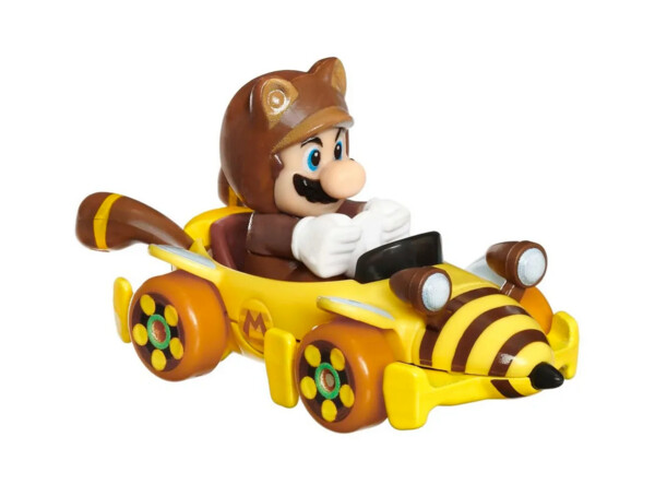 Mario, Mario Kart 8, Mattel, Pre-Painted, 1/64