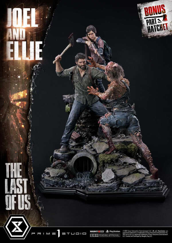 Clicker, Ellie, Joel (DX Bonus), The Last Of Us, Prime 1 Studio, Pre-Painted, 1/4, 4580708048208