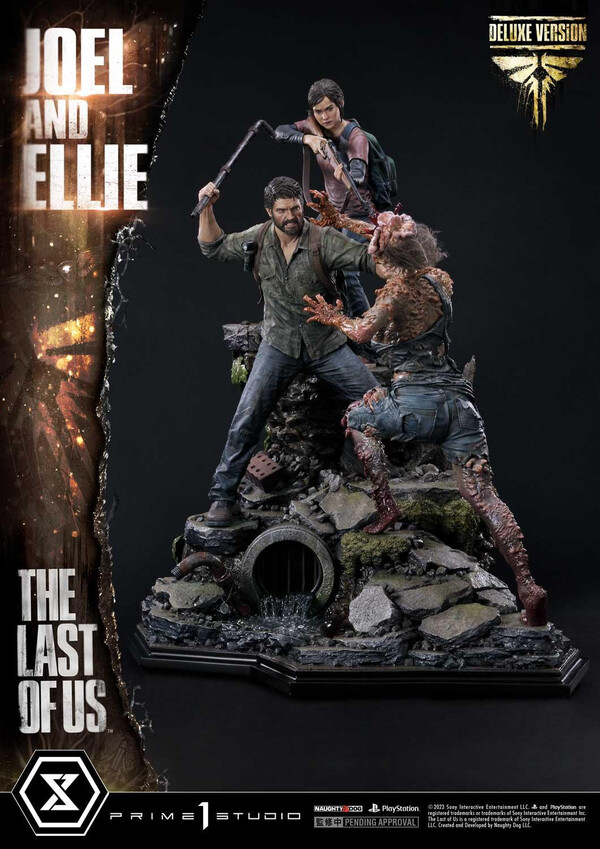 Clicker, Ellie, Joel (DX), The Last Of Us, Prime 1 Studio, Pre-Painted, 1/4, 4580708048192