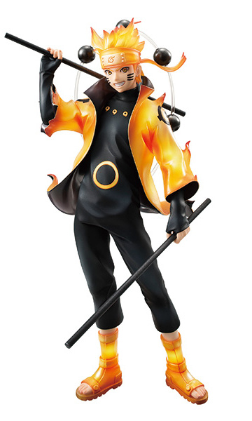 Naruto Uzumaki (Uzumaki Naruto Rikudou Sennin Moodo), Naruto: Shippuuden, MegaHouse, Pre-Painted, 1/8