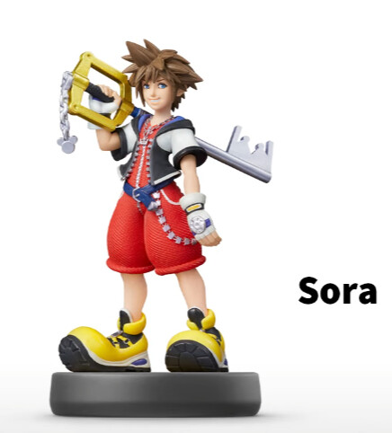 Sora, Dairantou Smash Bros. Special, Nintendo, Pre-Painted