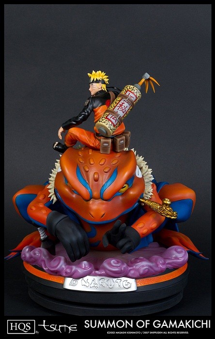 Gamakichi, Uzumaki Naruto (Summon Of Gamakichi), Naruto Shippuuden, Tsume, Pre-Painted, 1/8