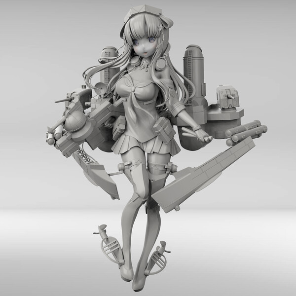 Fletcher (Mk.II), Kantai Collection ~Kan Colle~, Ishiguri Shigetoshi, Garage Kit, 1/7