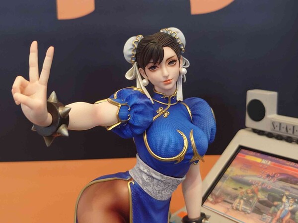 Chun-Li, Street Fighter: Duel, Tian Gong Zao Wu Studio, Pre-Painted