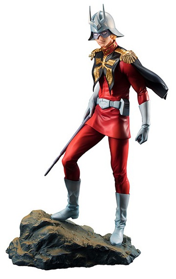 Char Aznable (GGG), Mobile Suit Gundam, MegaHouse, Pre-Painted, 1/8
