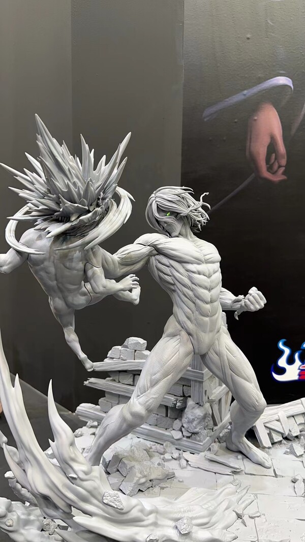 Eren Kyojin, Shingeki No Kyojin, Zodiakos Studio, Pre-Painted