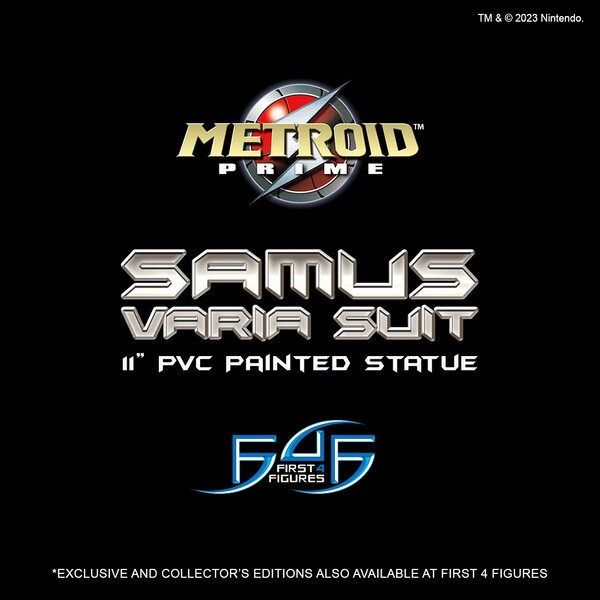 Samus Aran (Exclusive Edition), Metroid Prime, First 4 Figures, Pre-Painted