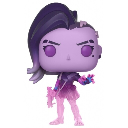 Sombra (Translucent), Overwatch, Funko Toys, Hot Topic, Pre-Painted