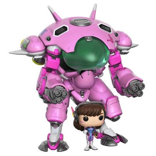 D.Va (Supersized), Overwatch, Funko Toys, Pre-Painted