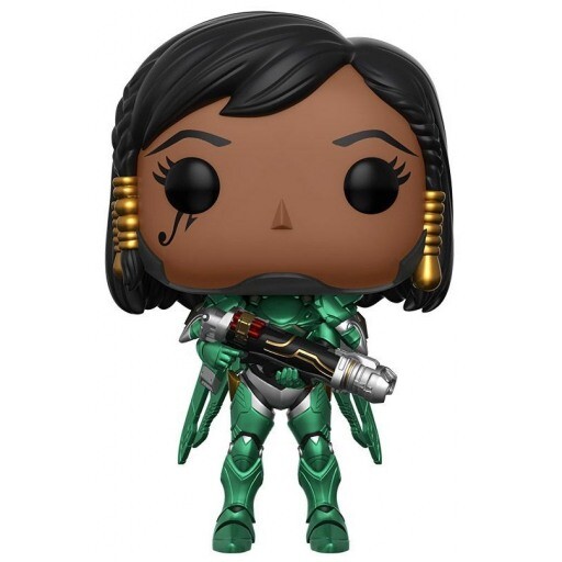 Pharah (Emerald), Overwatch, Funko Toys, Pre-Painted