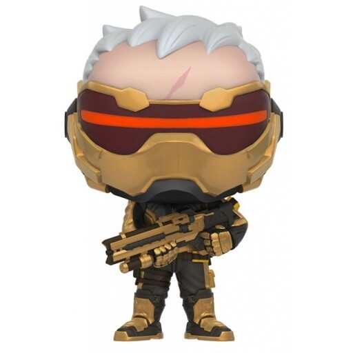 Soldier: 76 (Gold), Overwatch, Funko Toys, Blizzard Entertainment, Pre-Painted