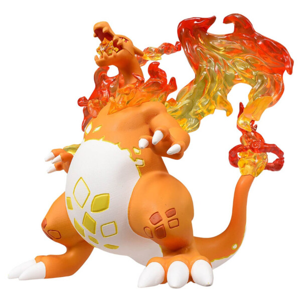 Lizardon (Kyodaimakkusu no su Gata), Pocket Monsters, Takara Tomy, Pre-Painted, 4904810911913