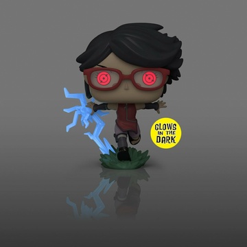 Sarada Uchiha (Boruto Naruto Next Generations - Uchiha Sarada - POP! Animation (1358) Glow in the Dark), Boruto: Naruto Next Generations, Funko, Pre-Painted