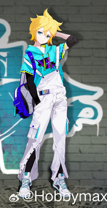 Len Kagamine (Kagamine Len Trendy Street), Vocaloid, Hobby Max, Pre-Painted