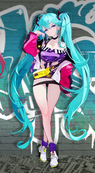 Miku Hatsune (Hatsune Miku Trendy Street), Miku, Vocaloid, Hobby Max, Pre-Painted